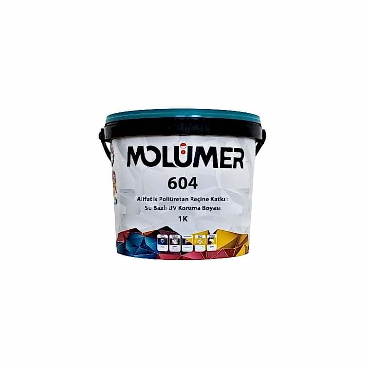 Alifatik Poliüretan Reçine katkılı Su Bazlı UV Koruma Boyası 1K 