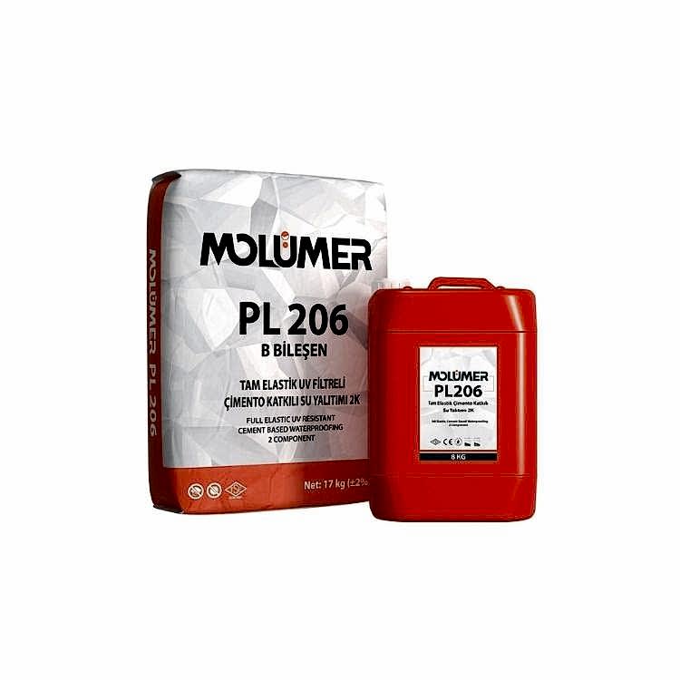 PL206 Tam Elastik Çimento Katkılı Su Yalıtımı