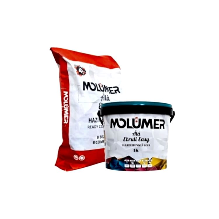 Ebruli Easy Hazır Renkli Sıva 4K